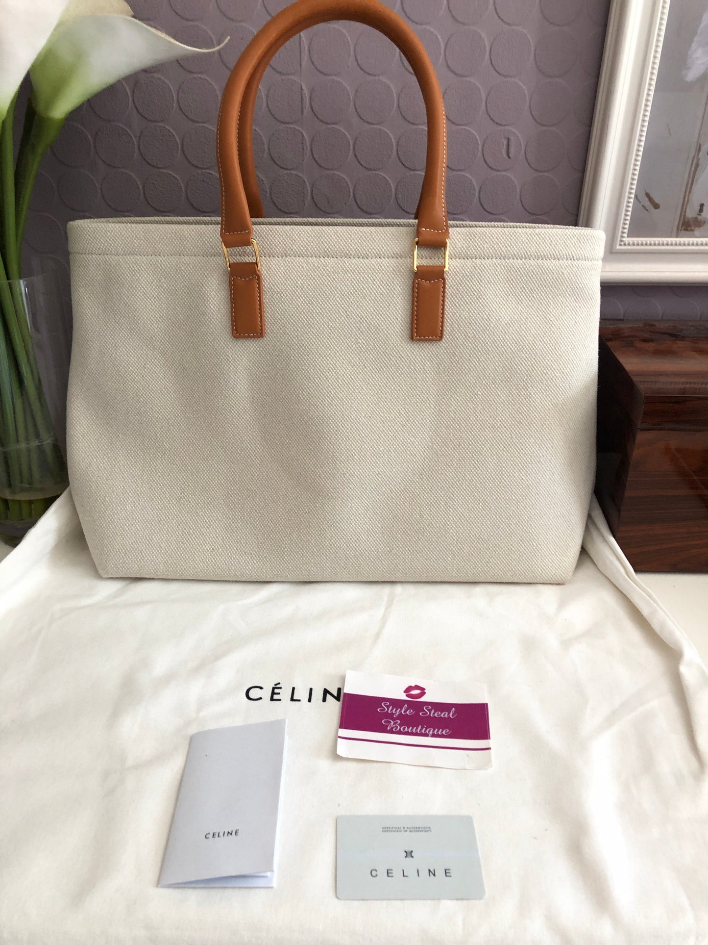 Cabas Canvas Tote