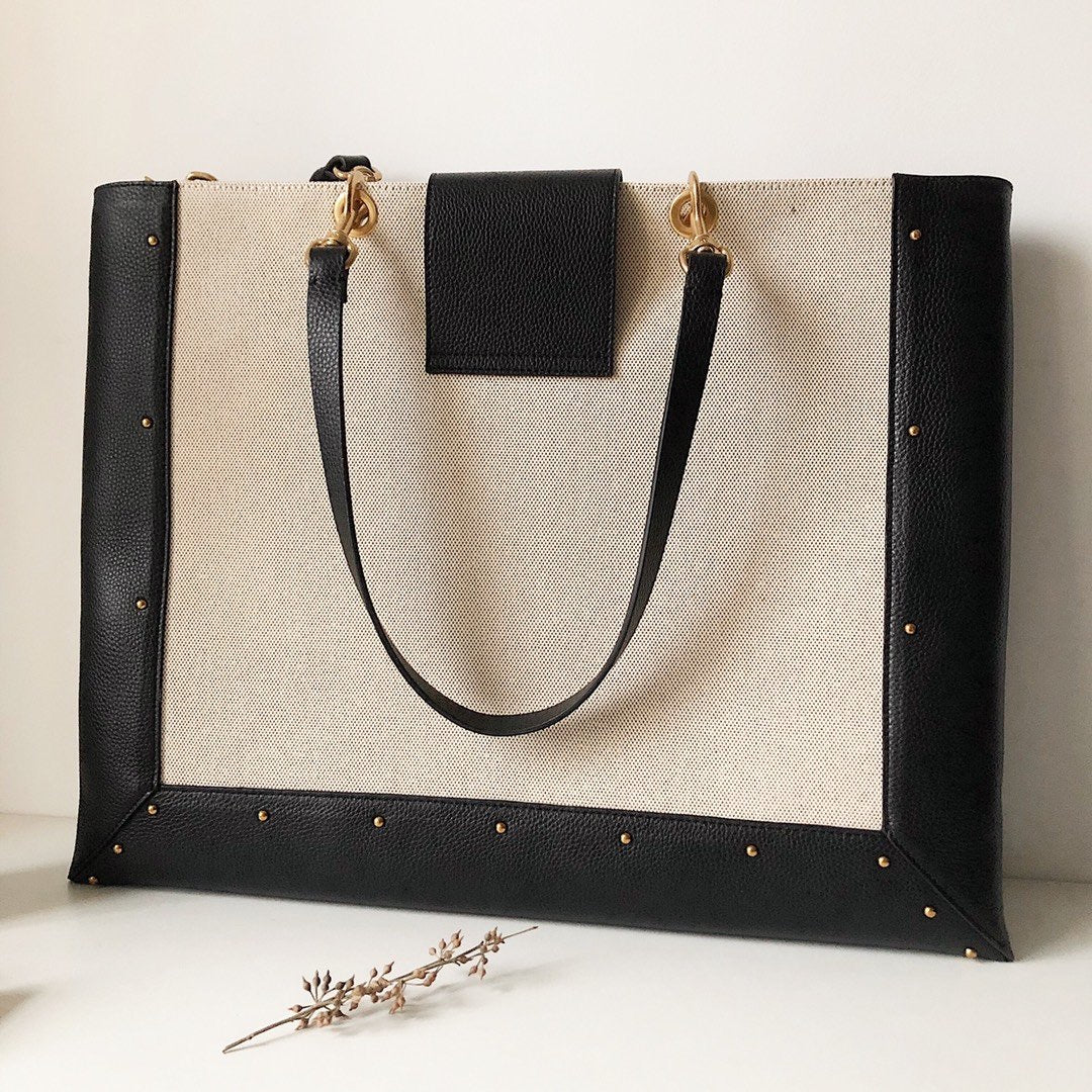 V Logo Tote