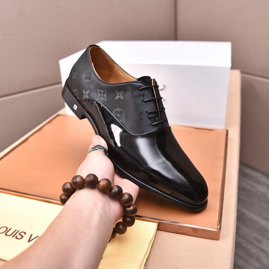 Monogram Eclipse Derbies