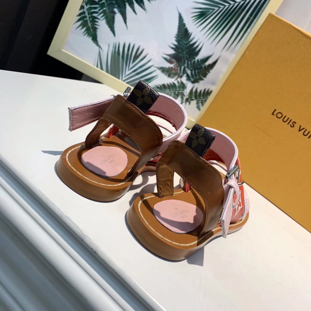 Giant Monogram Sandals