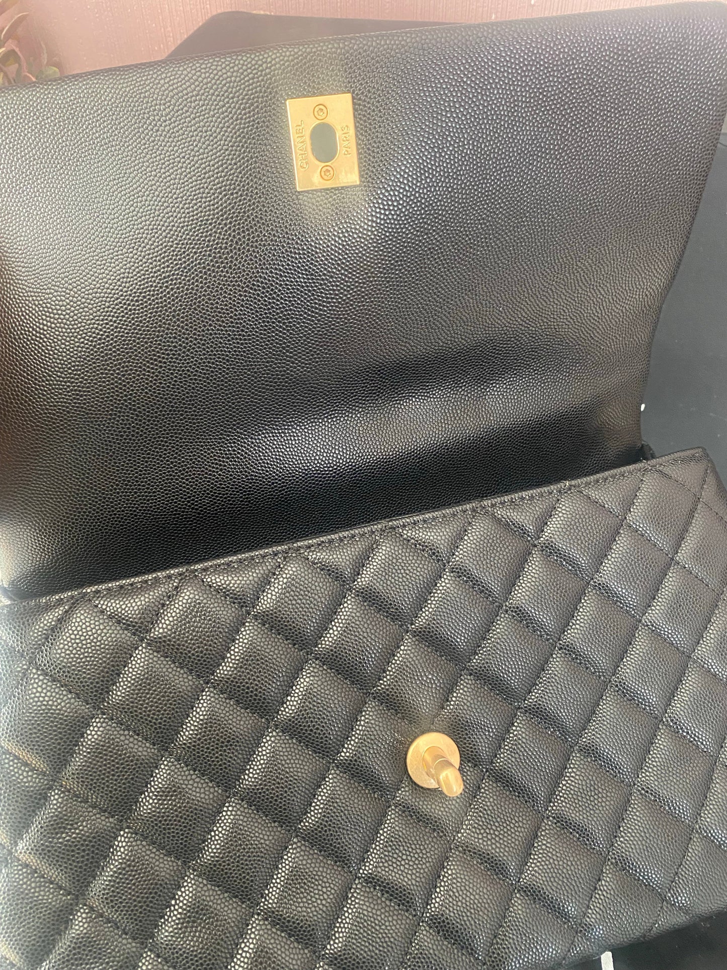 Top Handle Flap Bag