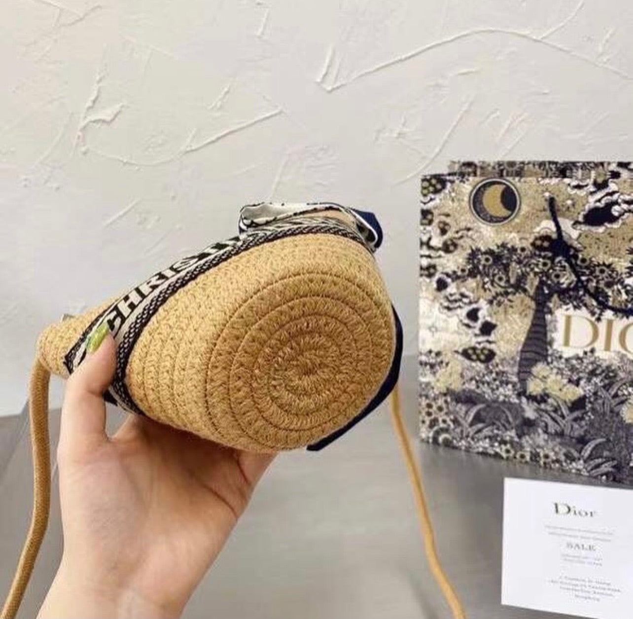 Wicker Shoulder Bag