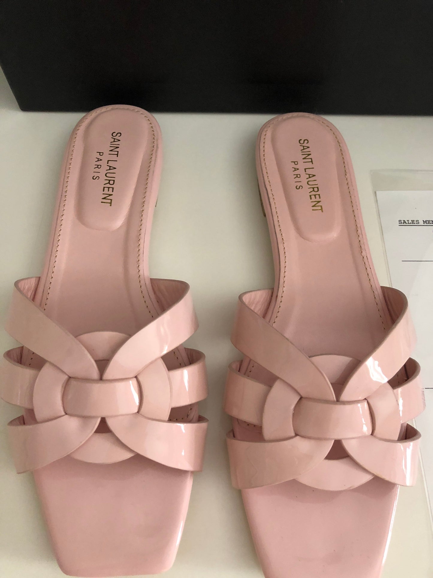 Tribute Patent Sandals