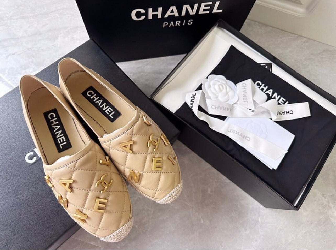 Leather Espadrilles