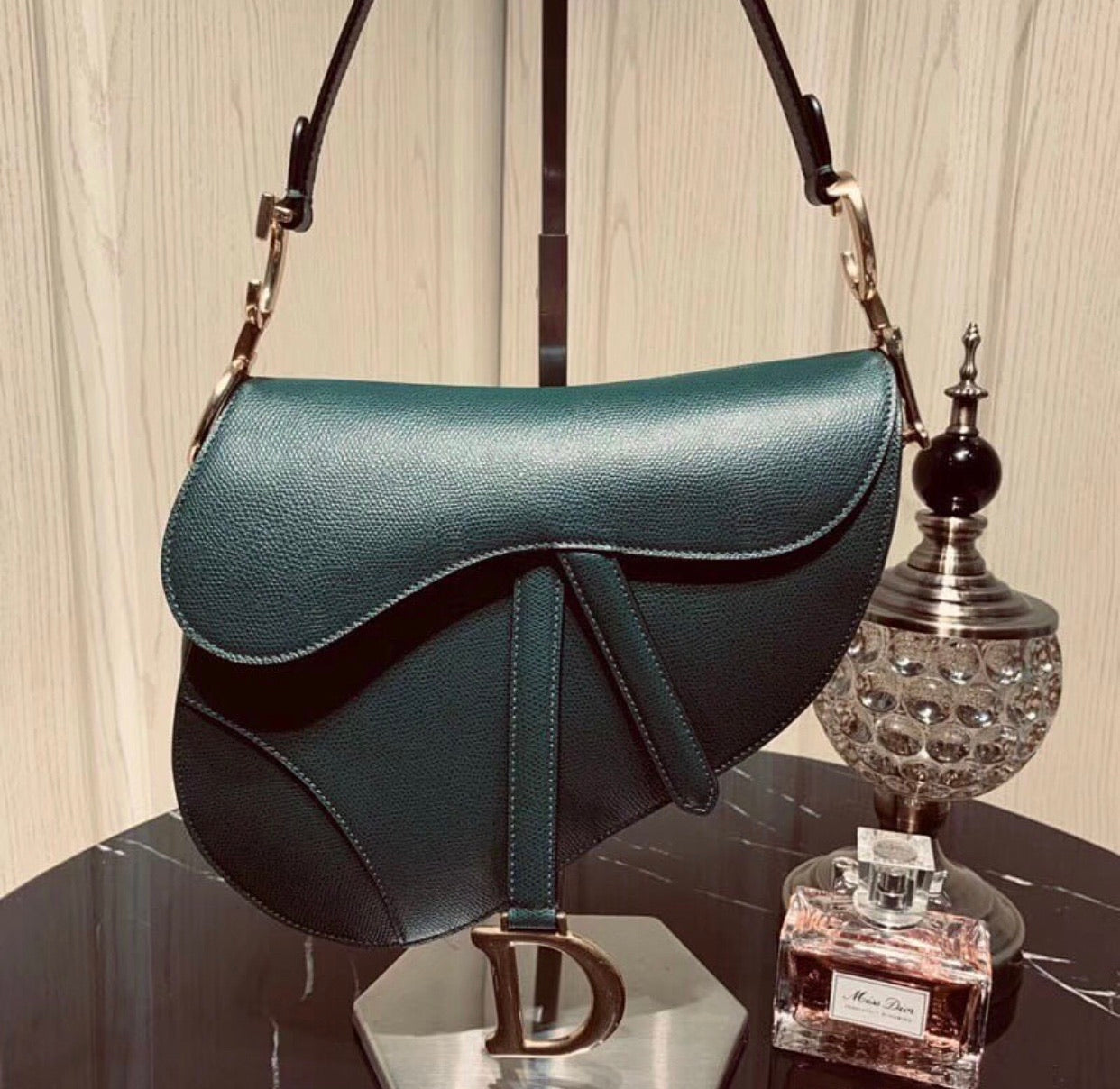 Saddle Bag Grained Leather