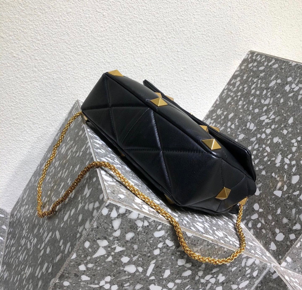 Roman Stud Shoulder Bag
