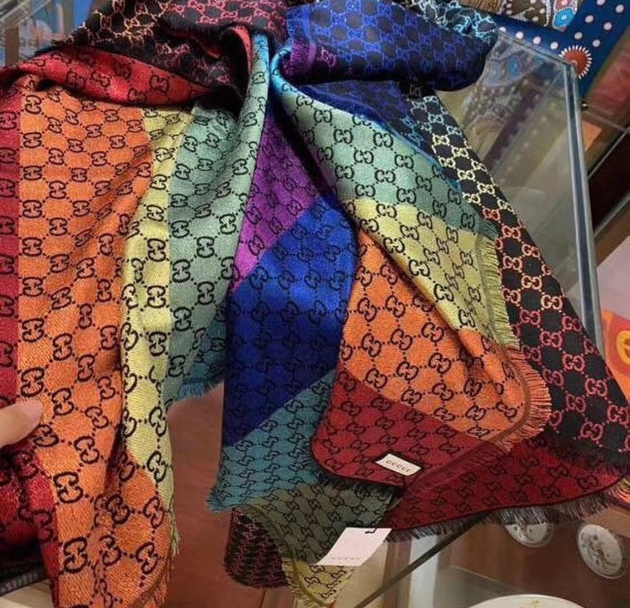 Rainbow Shawl