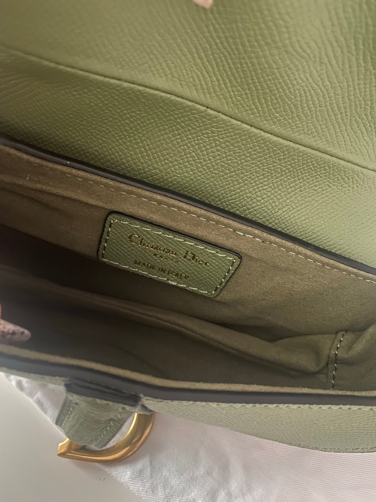 Saddle Bag Grained Leather