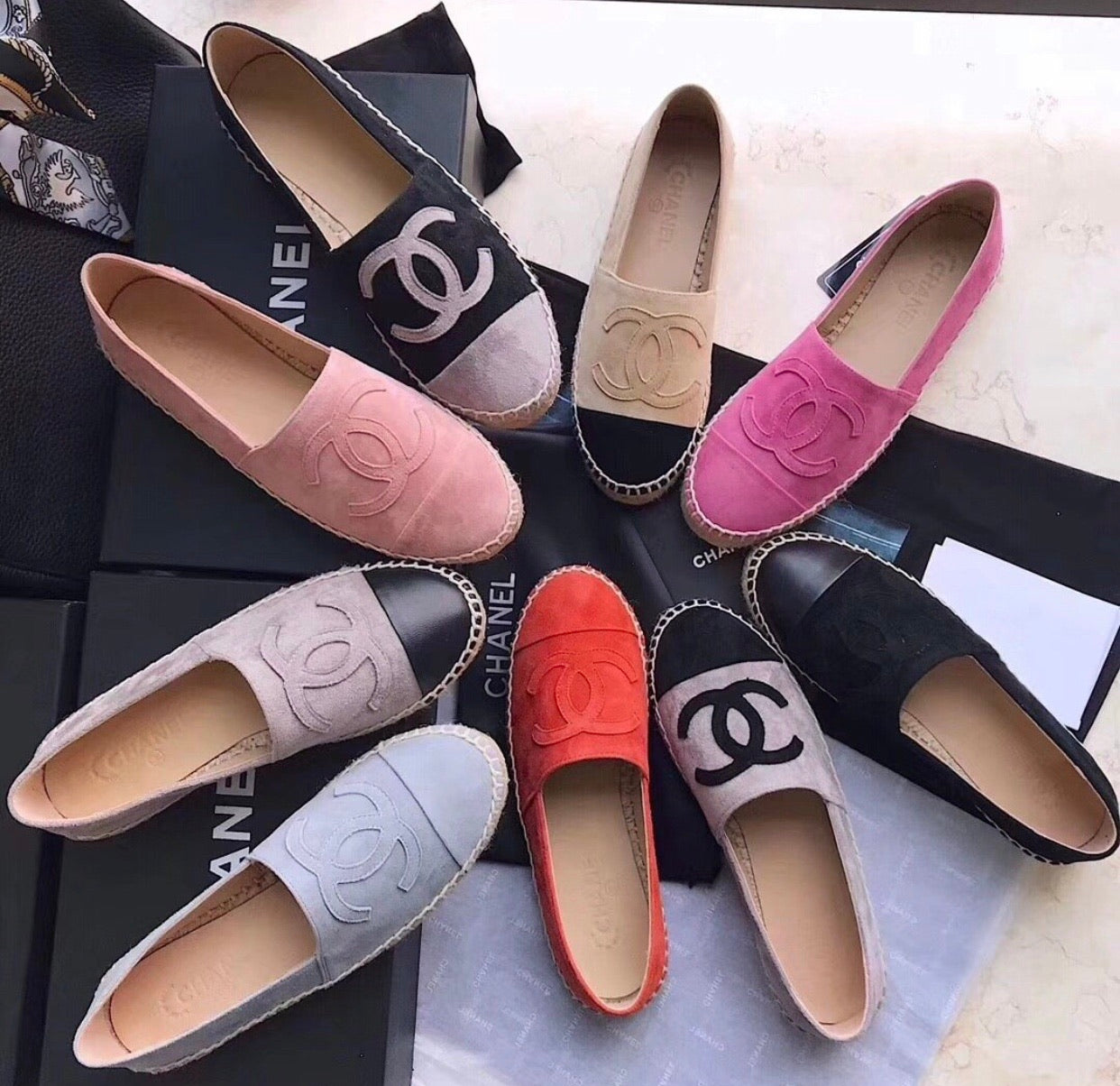 Suede Espadrilles