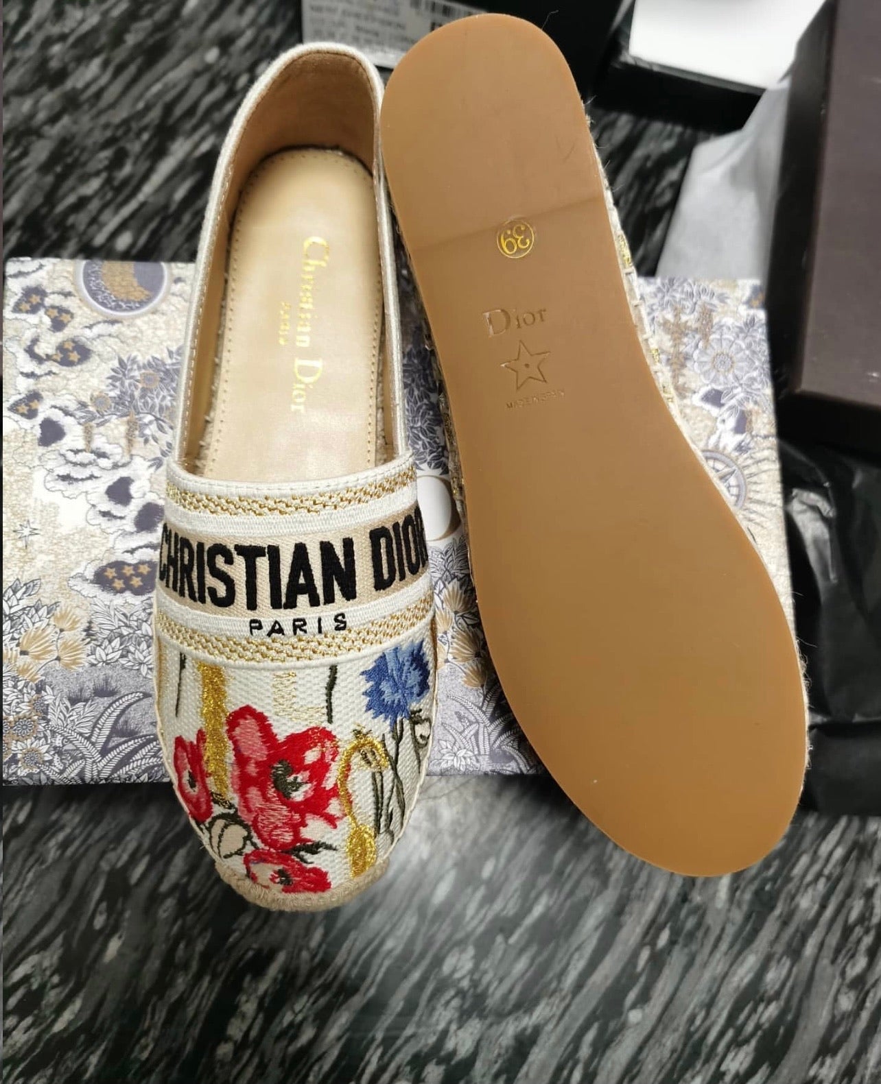 Embroidered Espadrilles