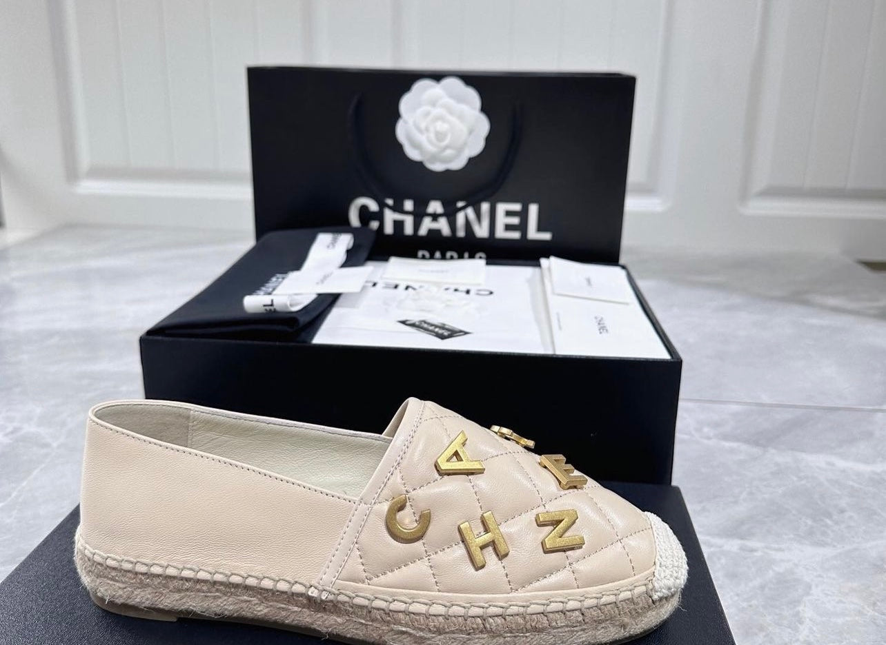 Leather Espadrilles