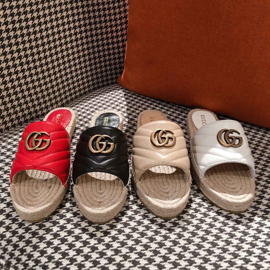 Leather Espadrille Sandals