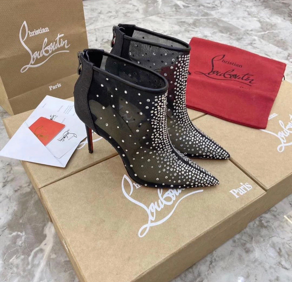 Strass Boots