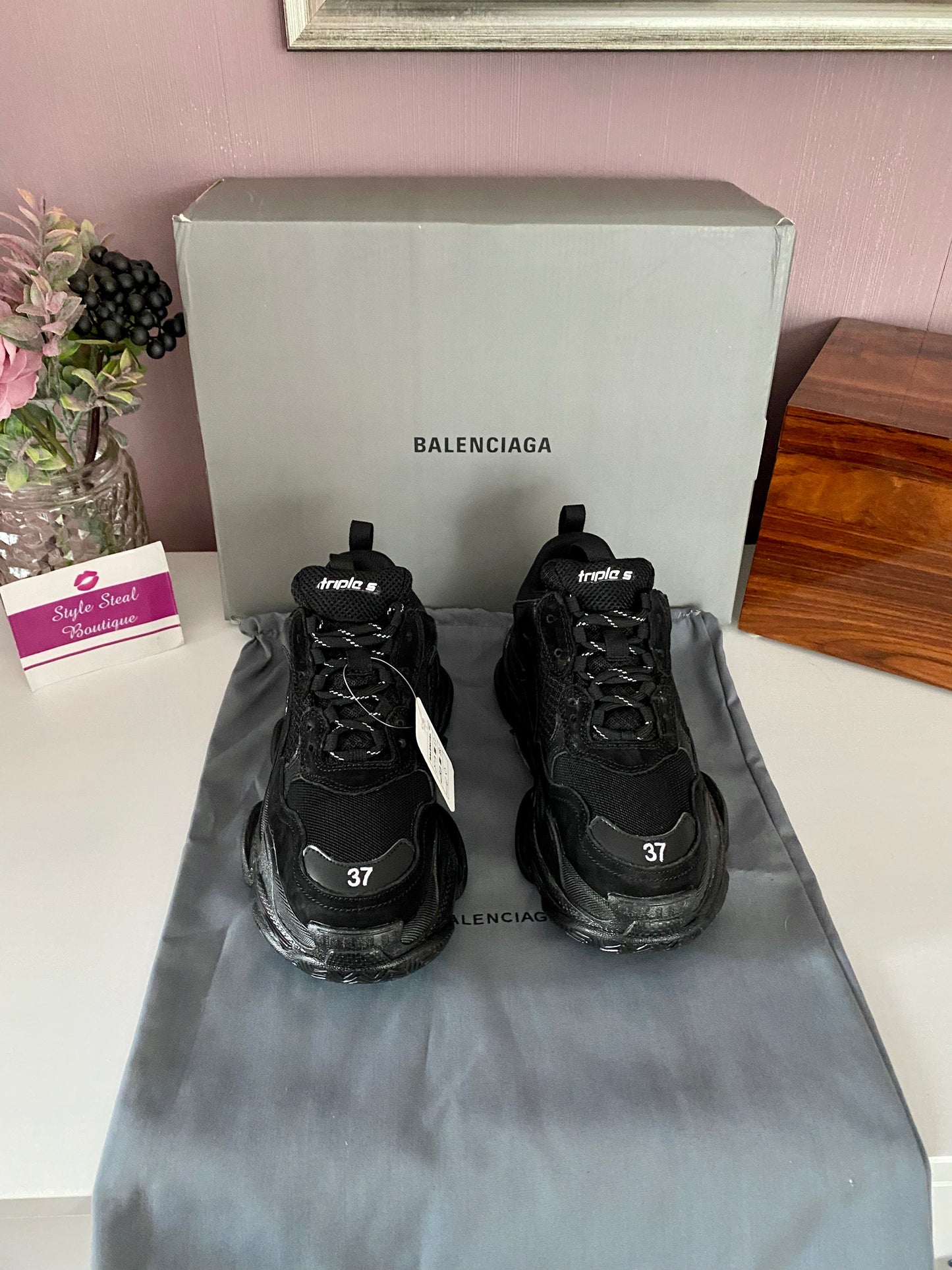 Triple S Clear Sole Darks