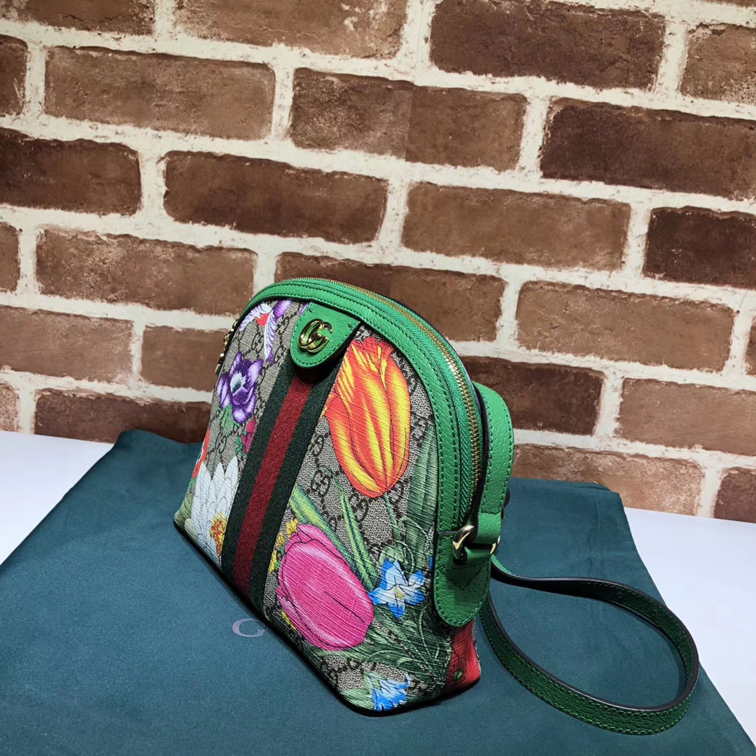 Ophidia Flora Shoulder Bag