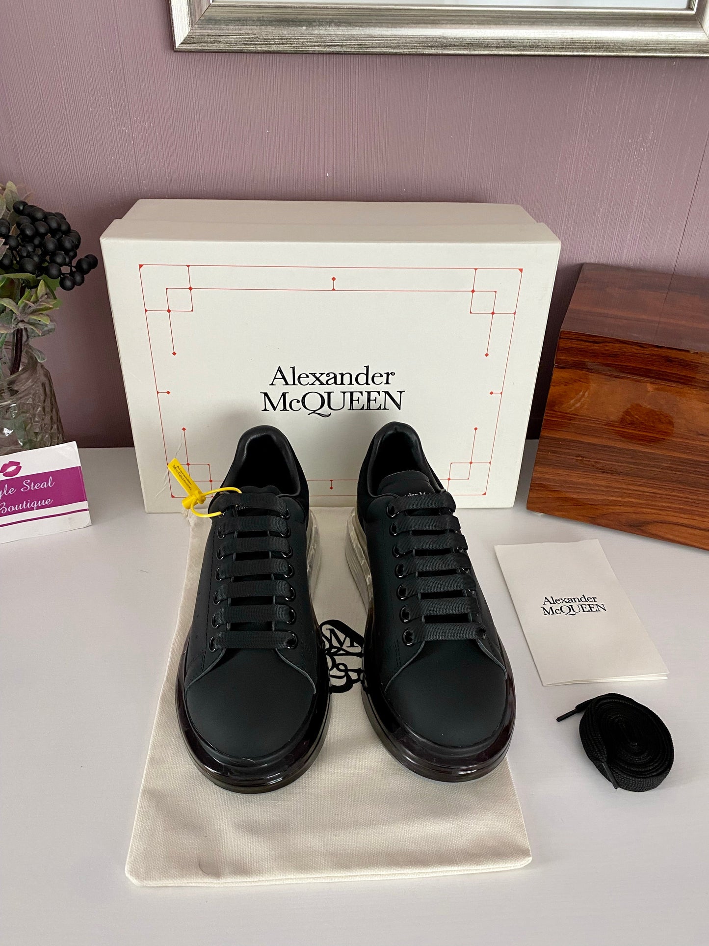 Transparent Oversized Sneaker Ladies