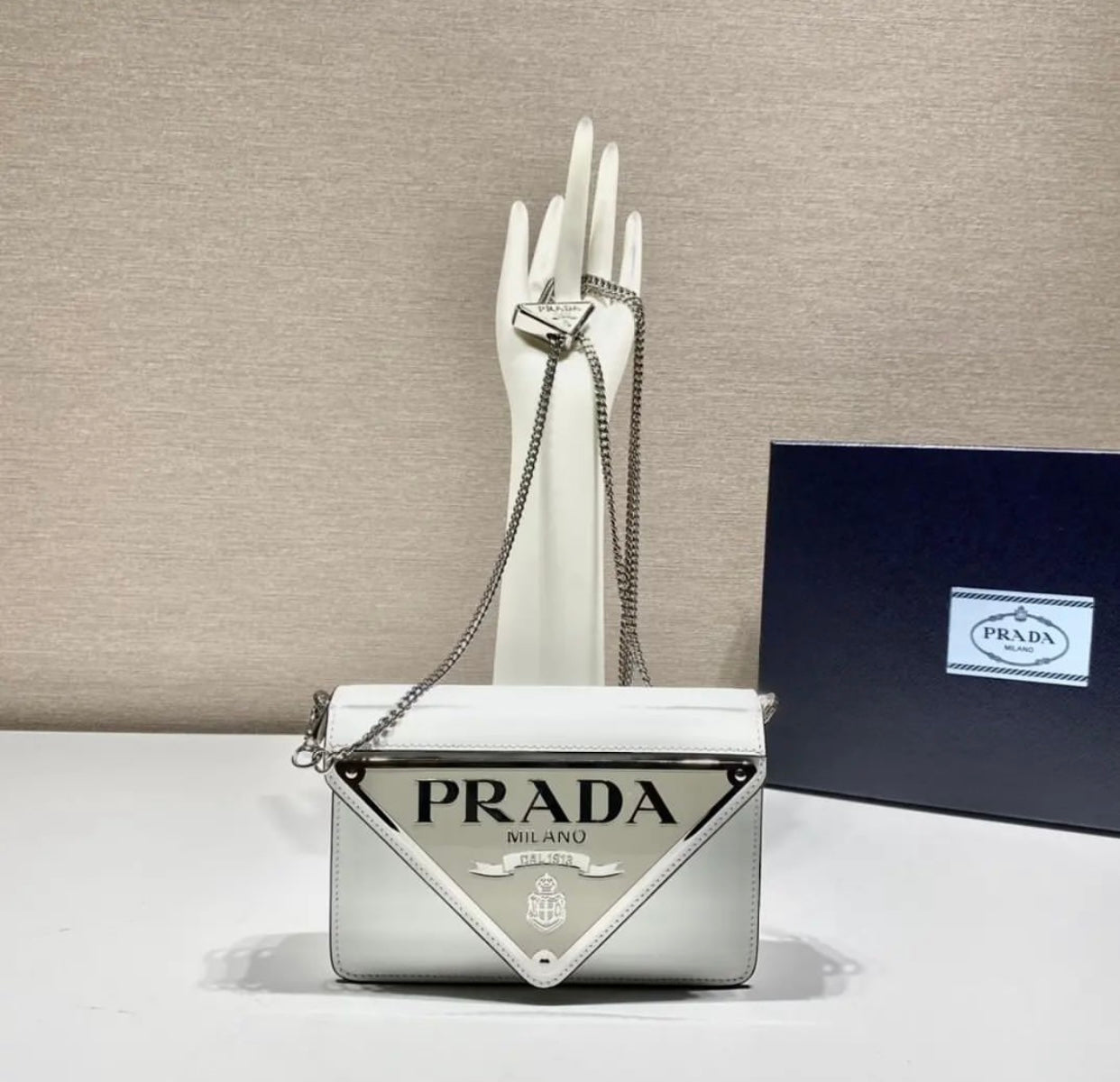 Logo Chain Bag