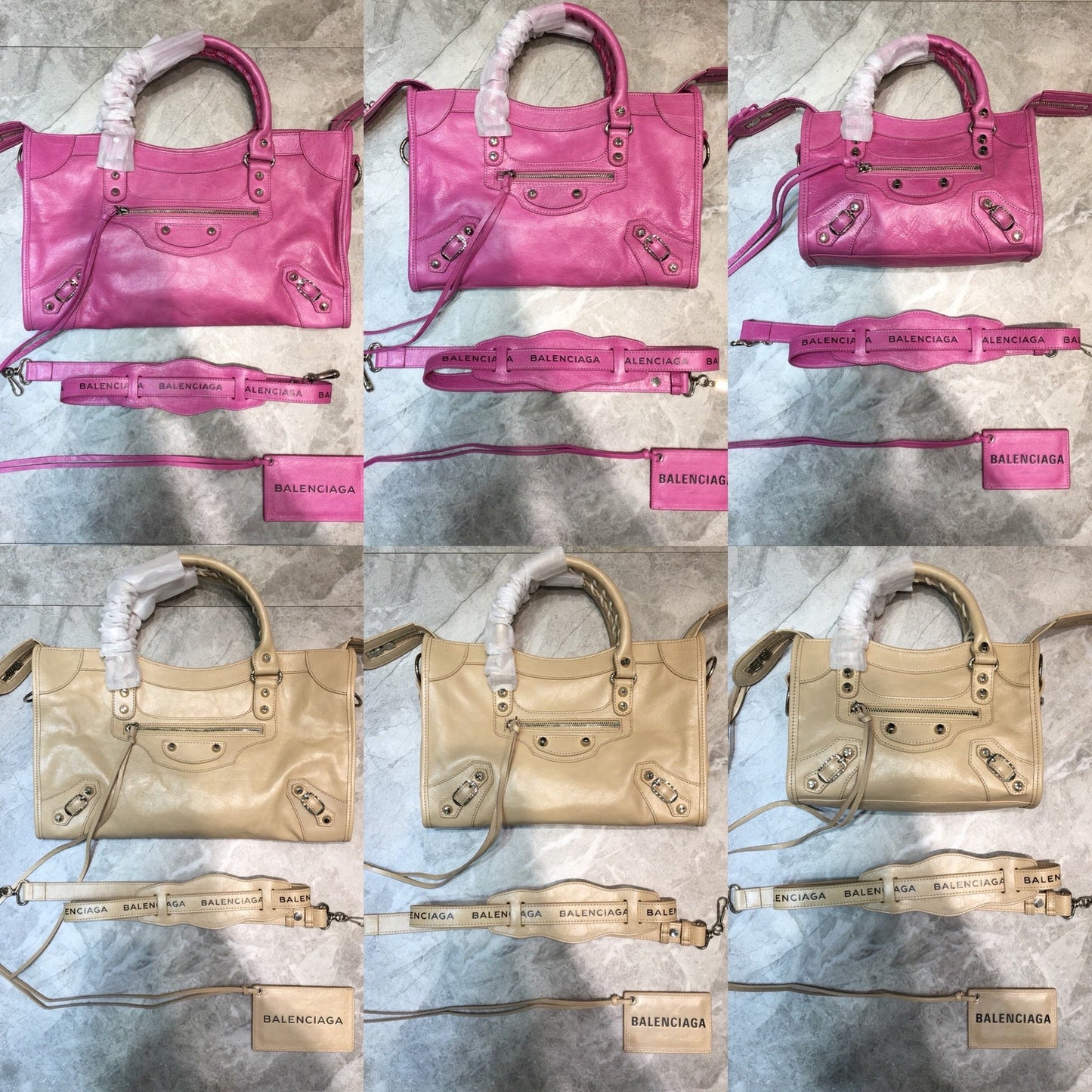 City Logo Strap Bag