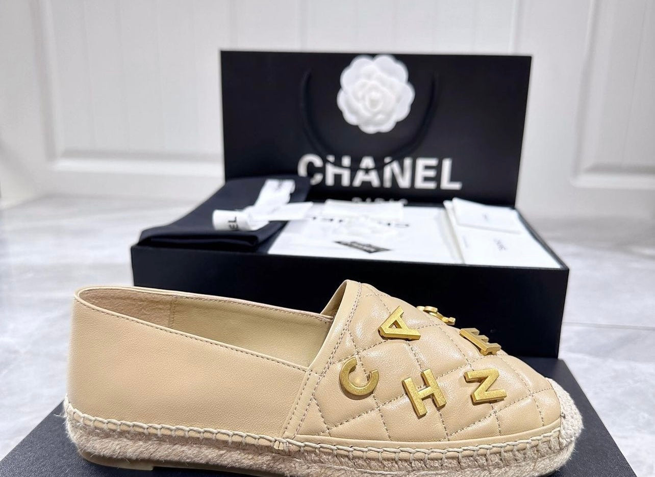 Leather Espadrilles