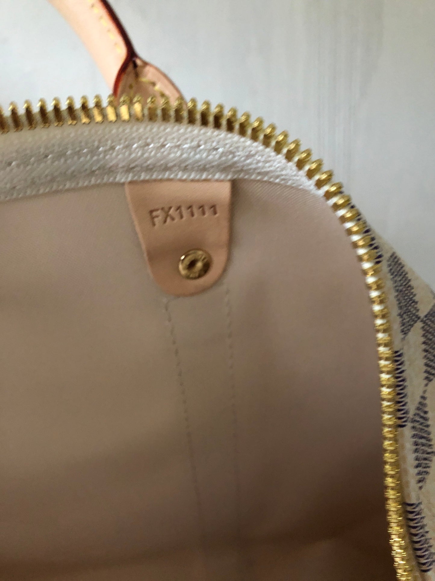 Keepall Damier Azur