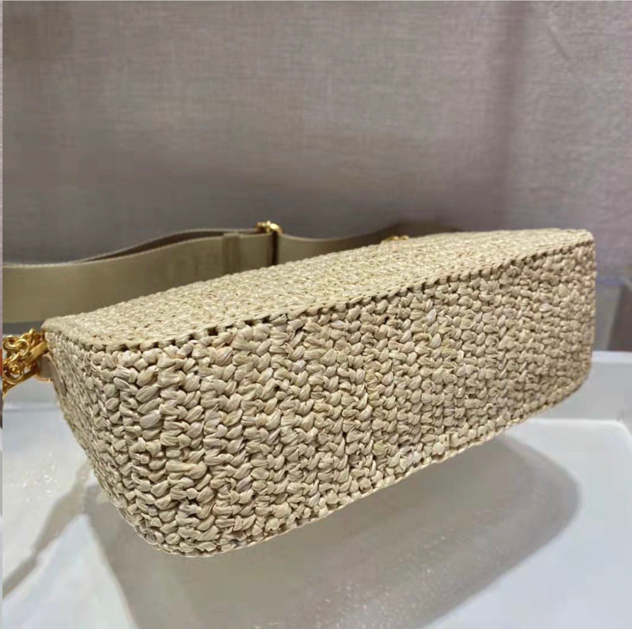 Re Edition Raffia Bag