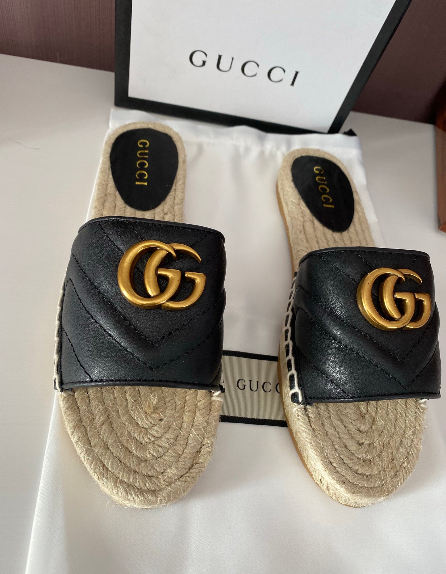 Leather Espadrille Sandals
