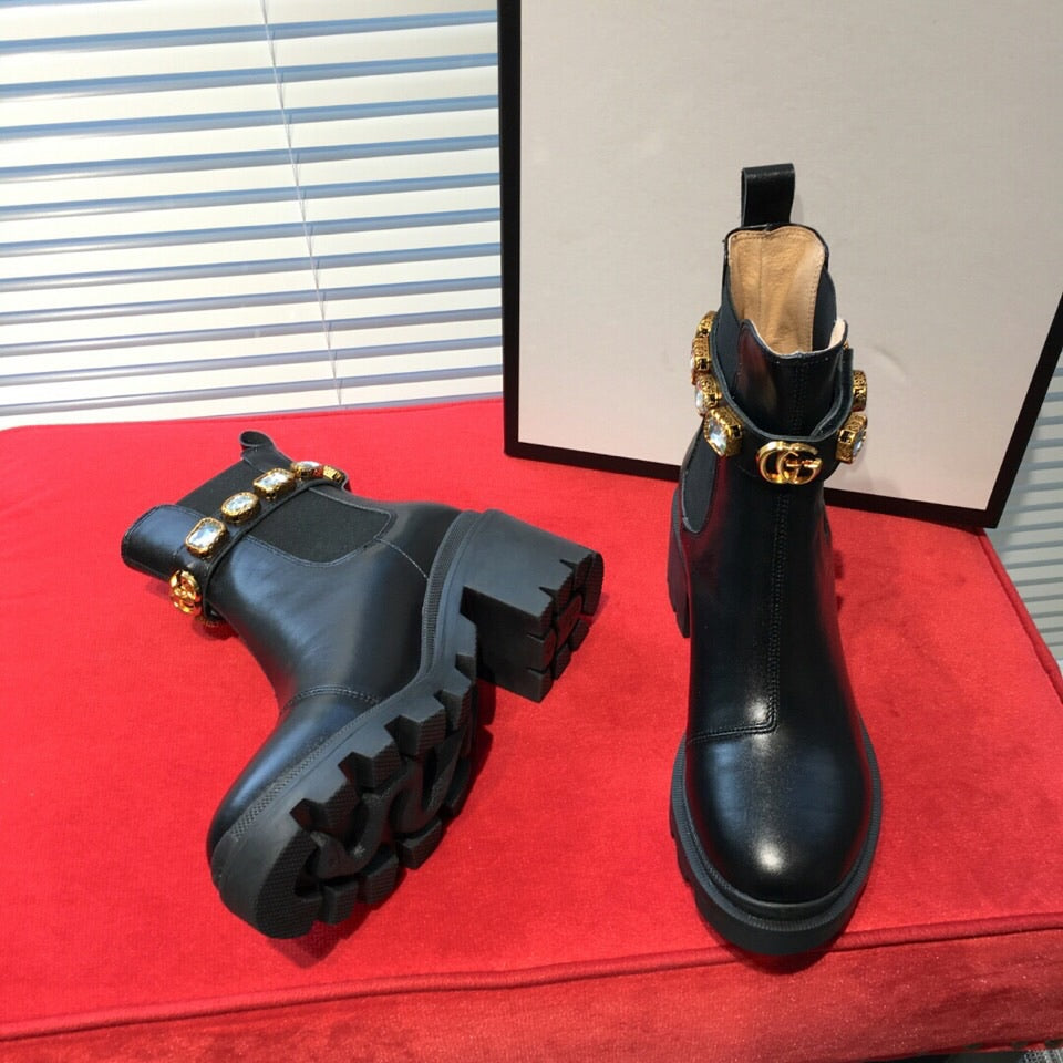 Leather Ankle Boots