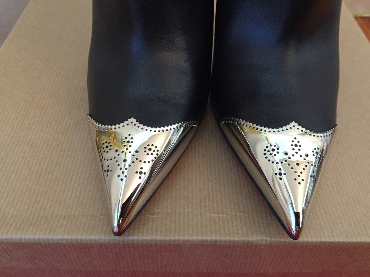 Stud Toe Boots