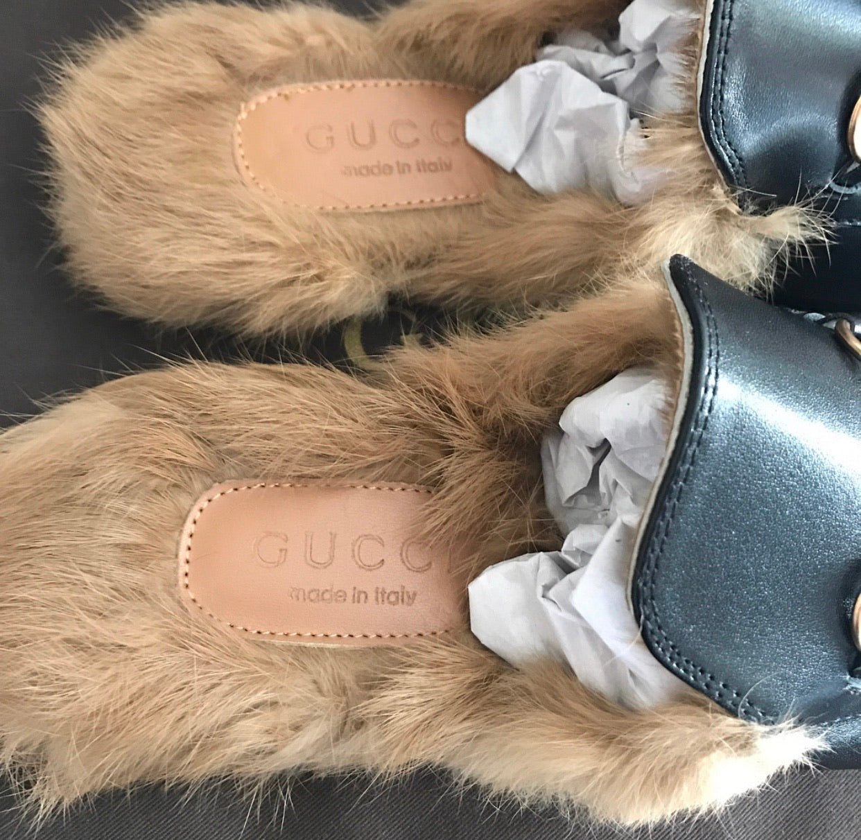 Princetown Fur Slippers