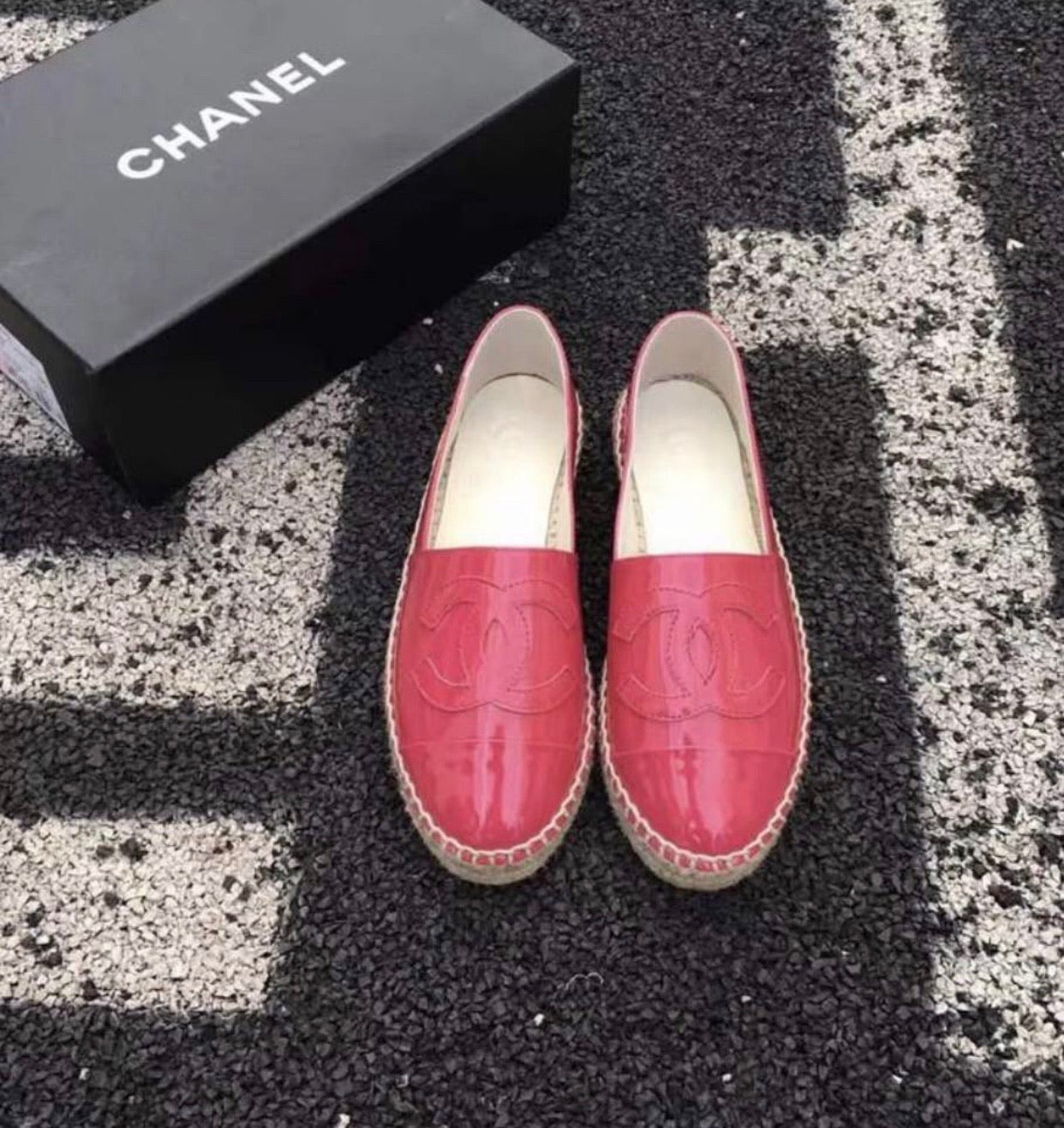 Patent Espadrilles