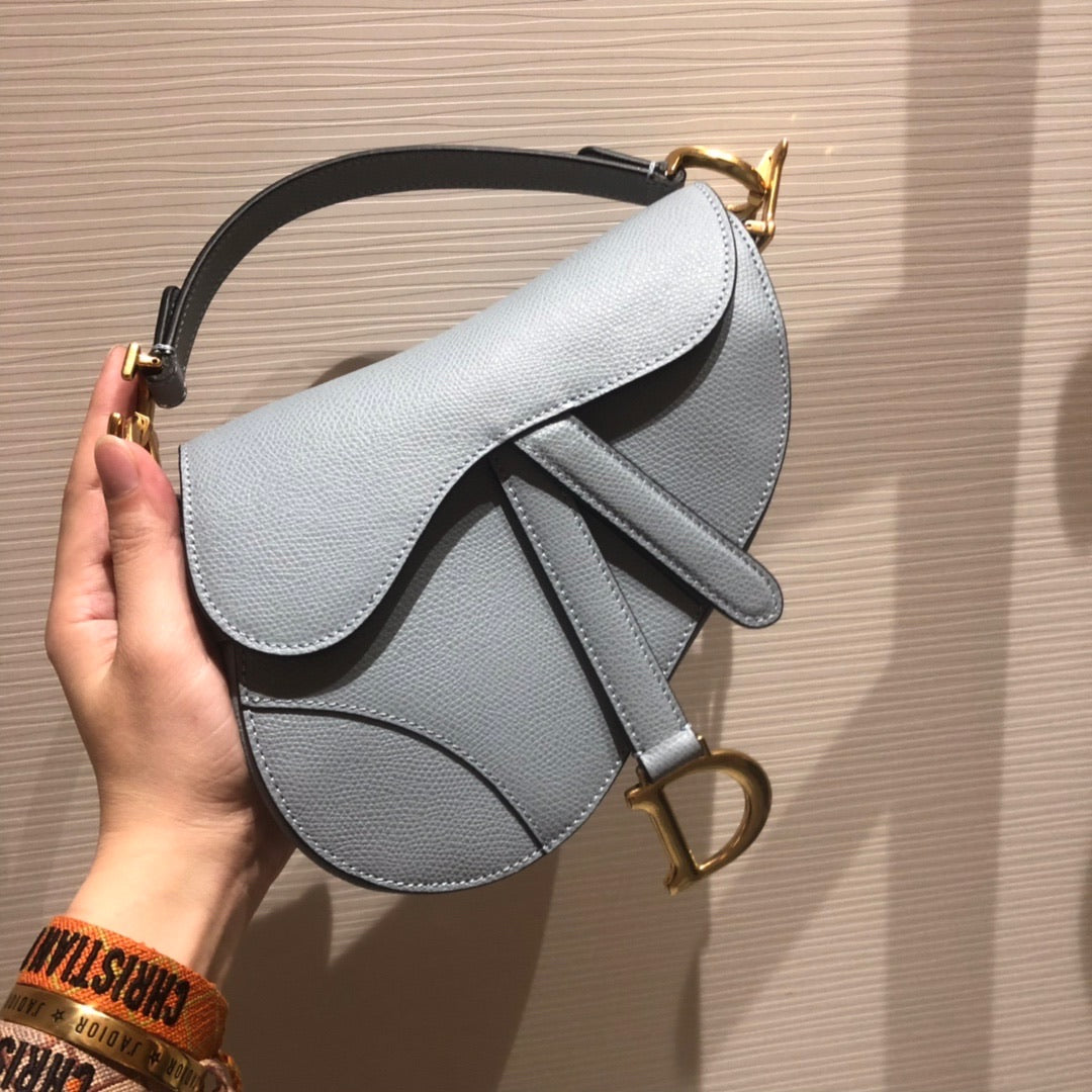 Saddle Bag Grained Leather