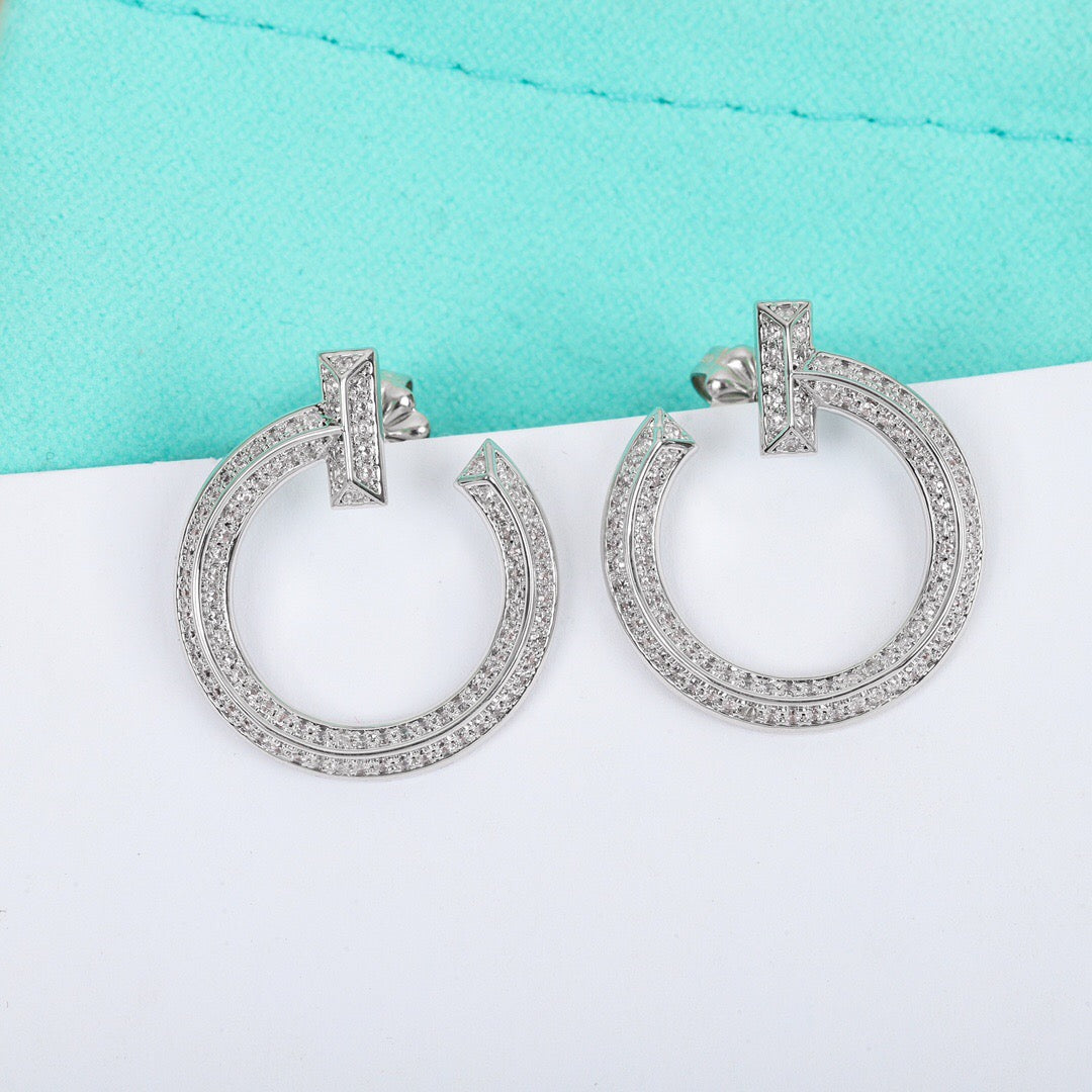 Open Hoop Earrings