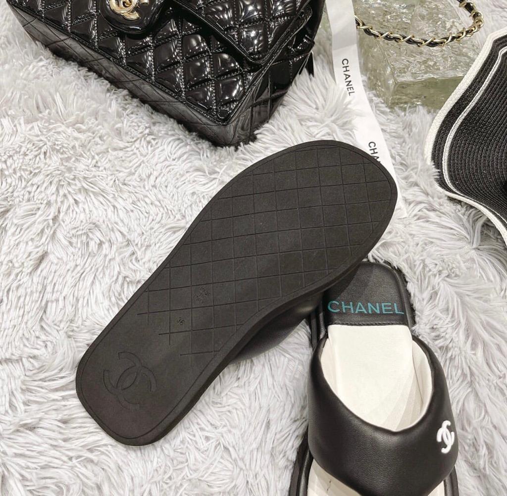 CC Leather Sandals