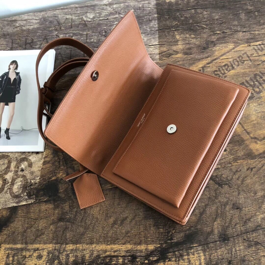 Sunset Grained Leather