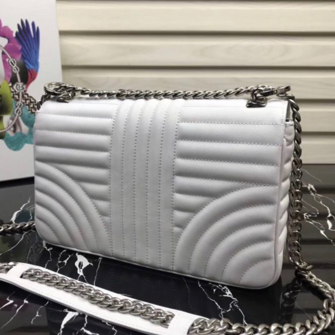Diagramme Shoulder Bag