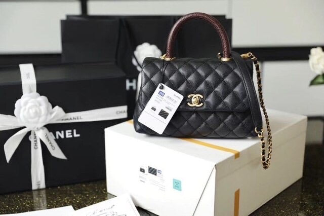 Top Handle Flap Bag