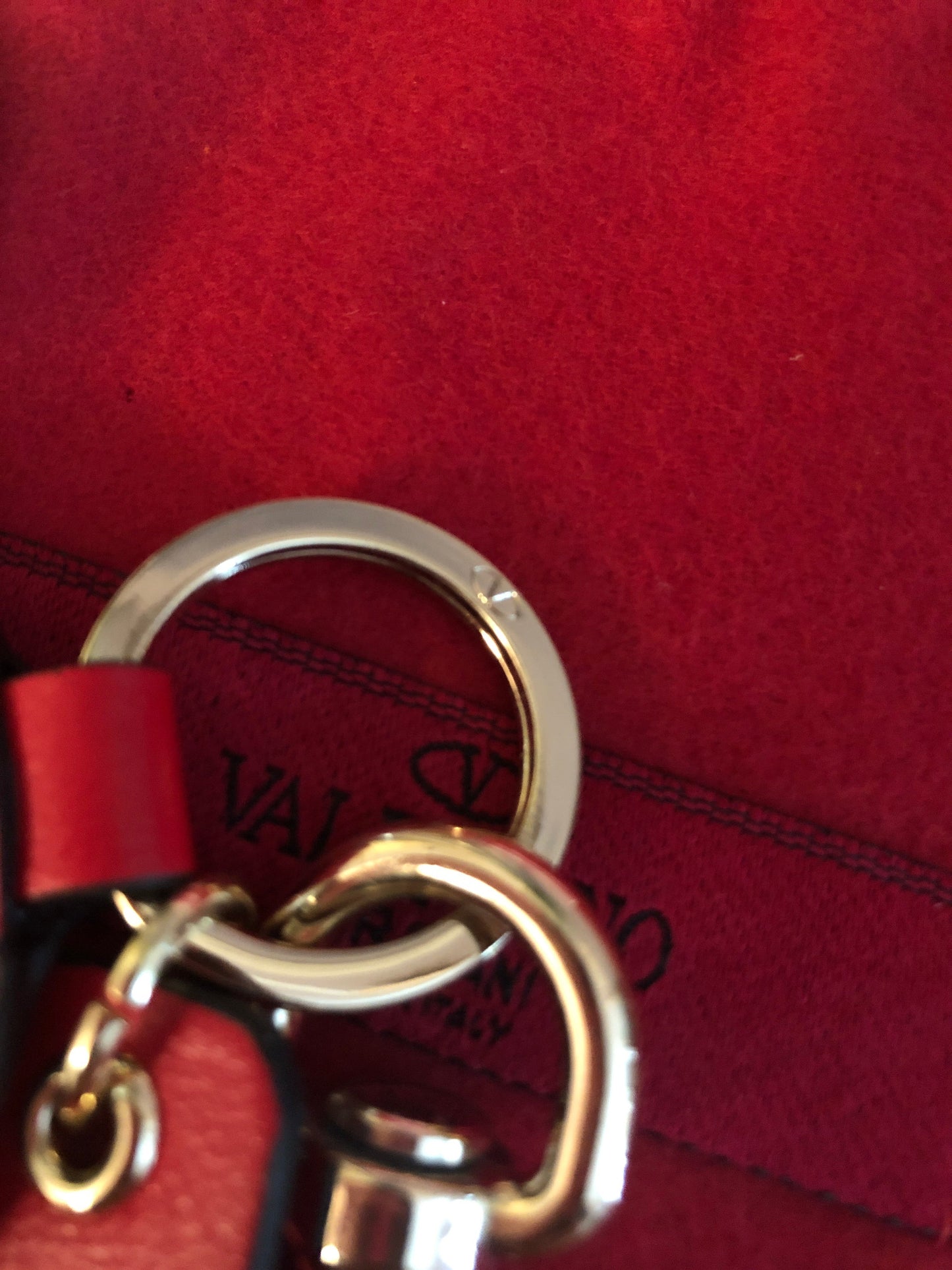 Rockstud Heart Bag Charm/Keychain