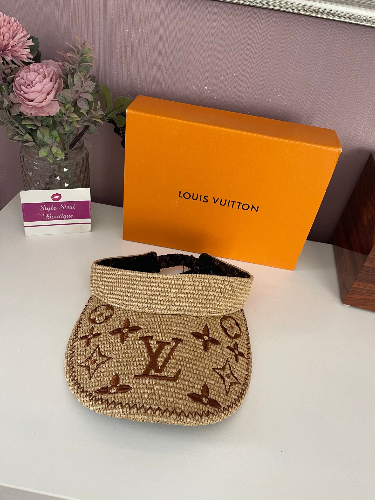 Raffia Visor