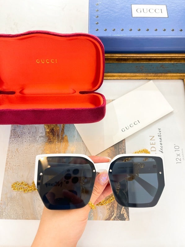 Logo Chain Sunglasses