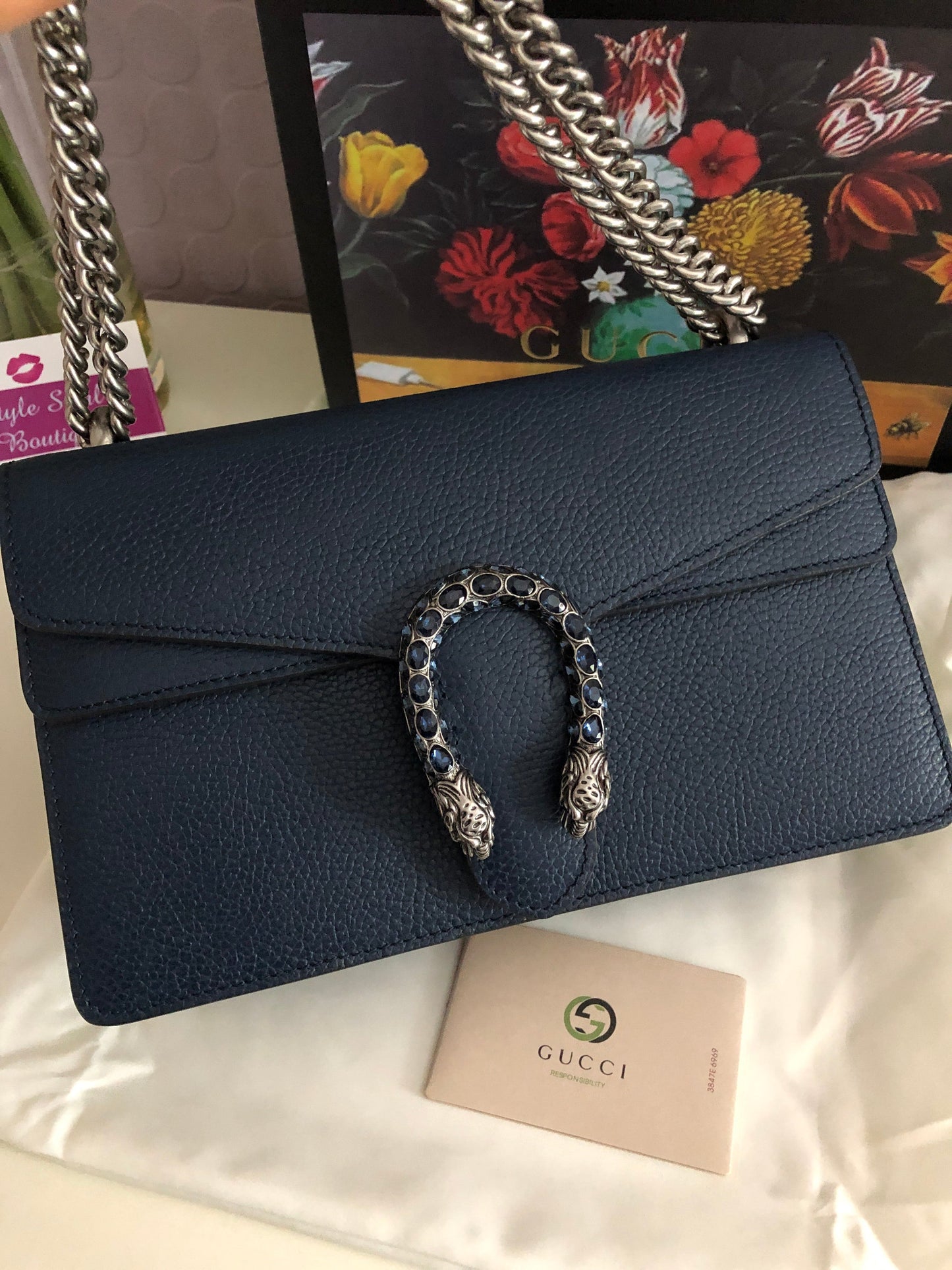 Dionysus Grained Leather