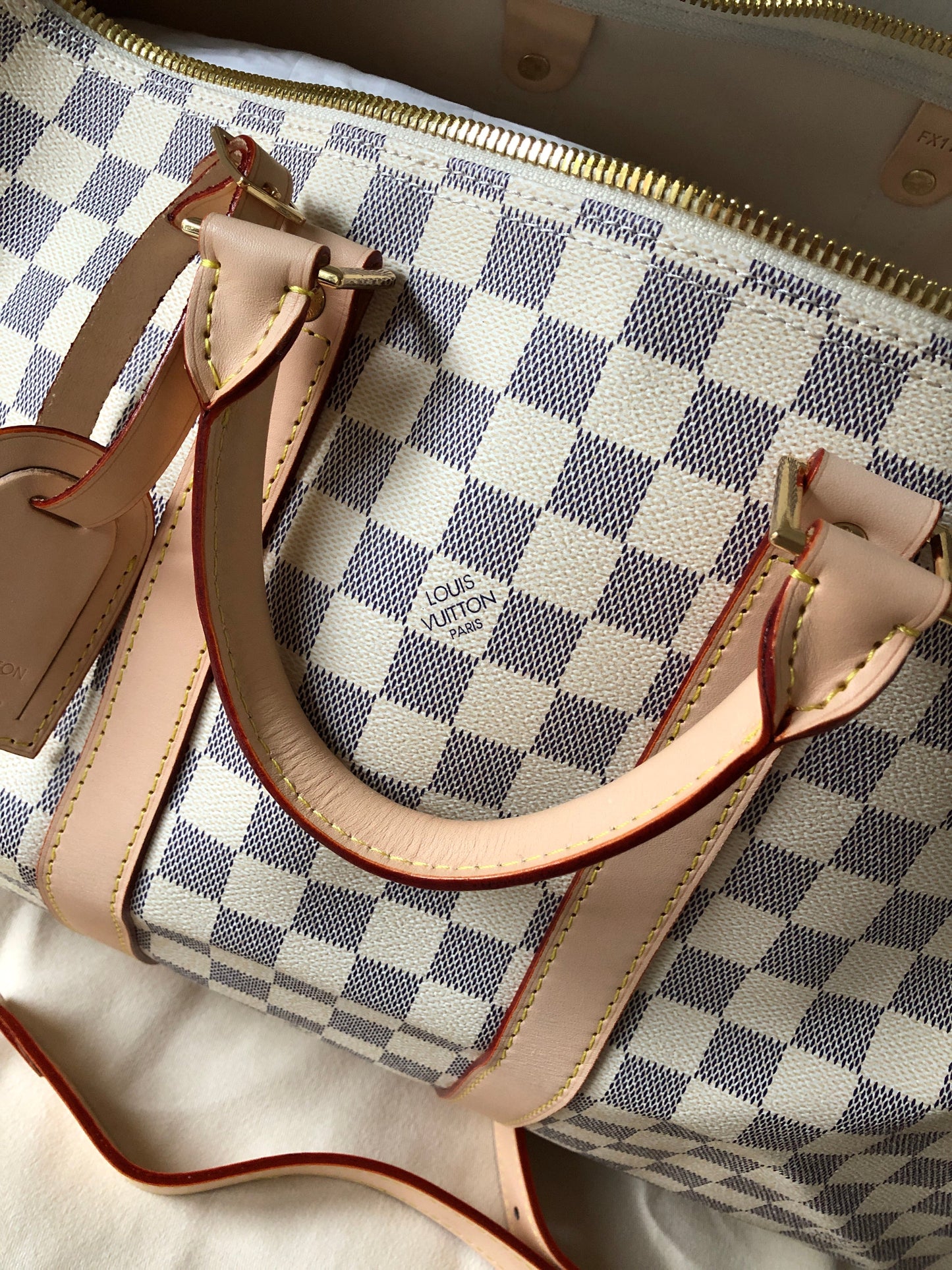 Keepall Damier Azur