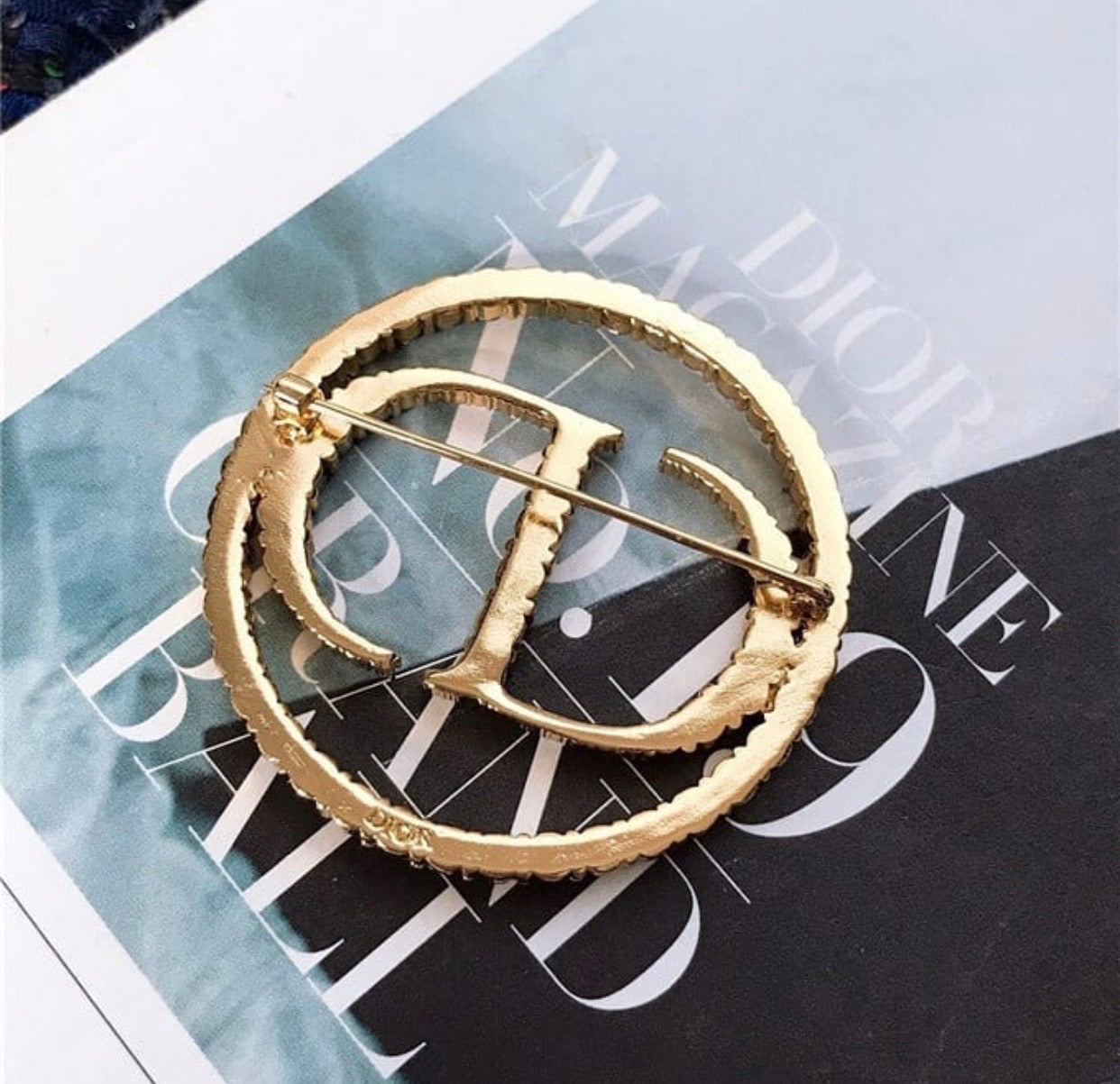 Crystal Brooch