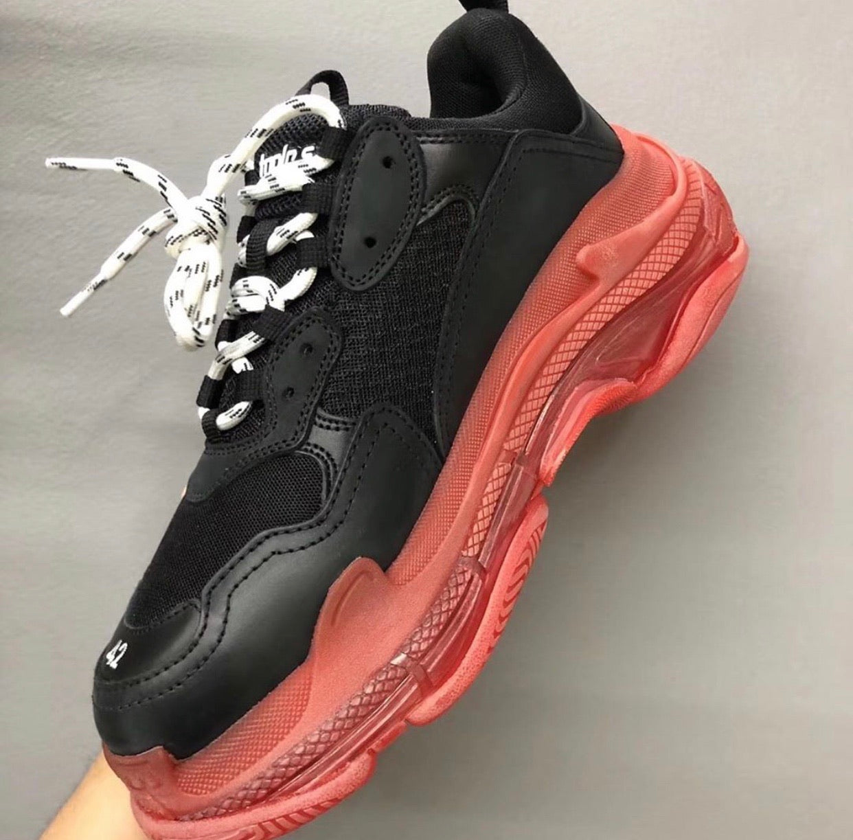 Triple S Clear Sole Darks