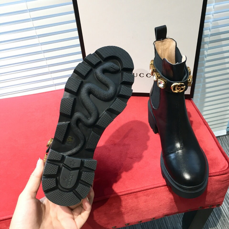Leather Ankle Boots