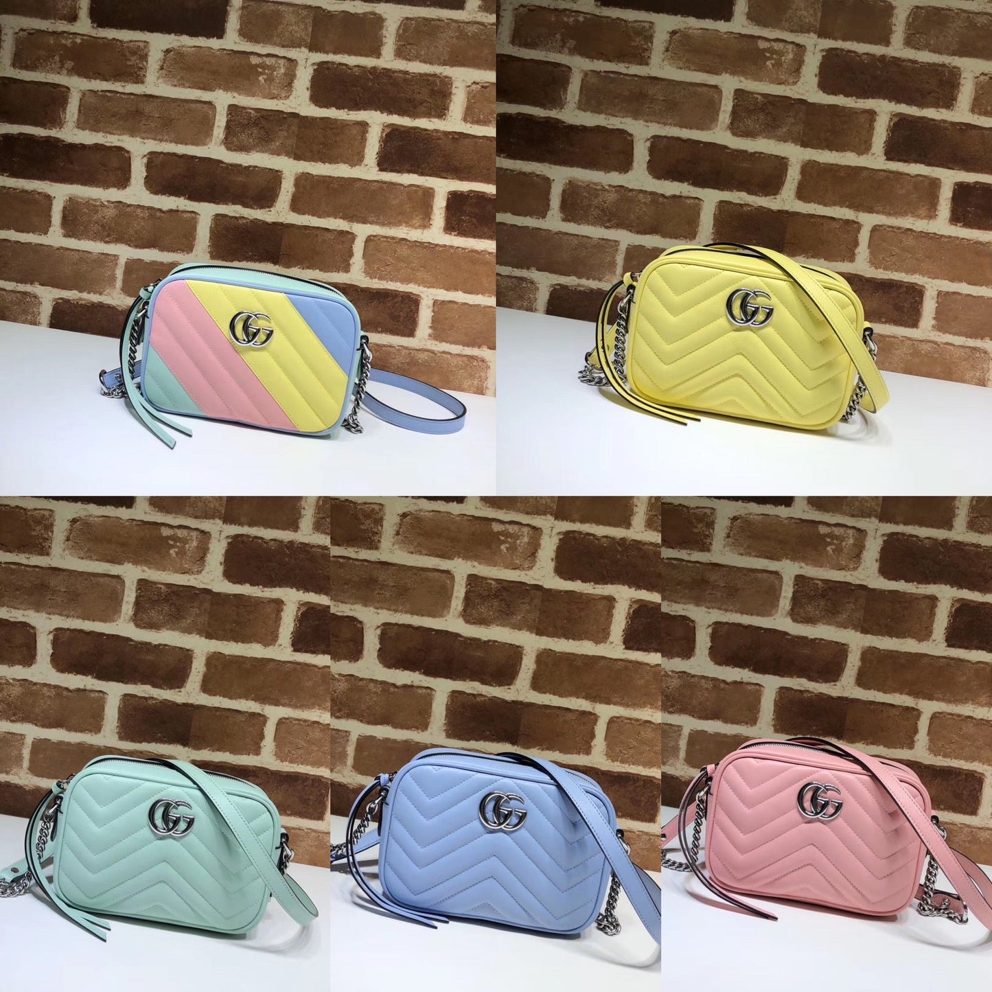 Pastels Marmont Mini Shoulder Bag