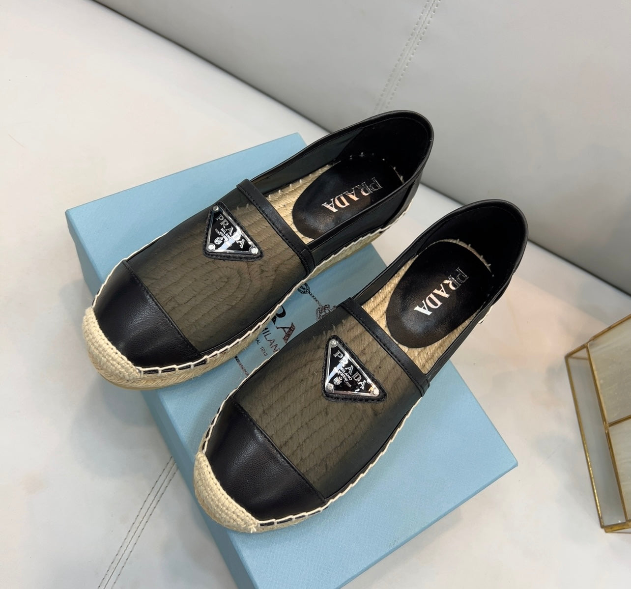 Mesh Espadrilles