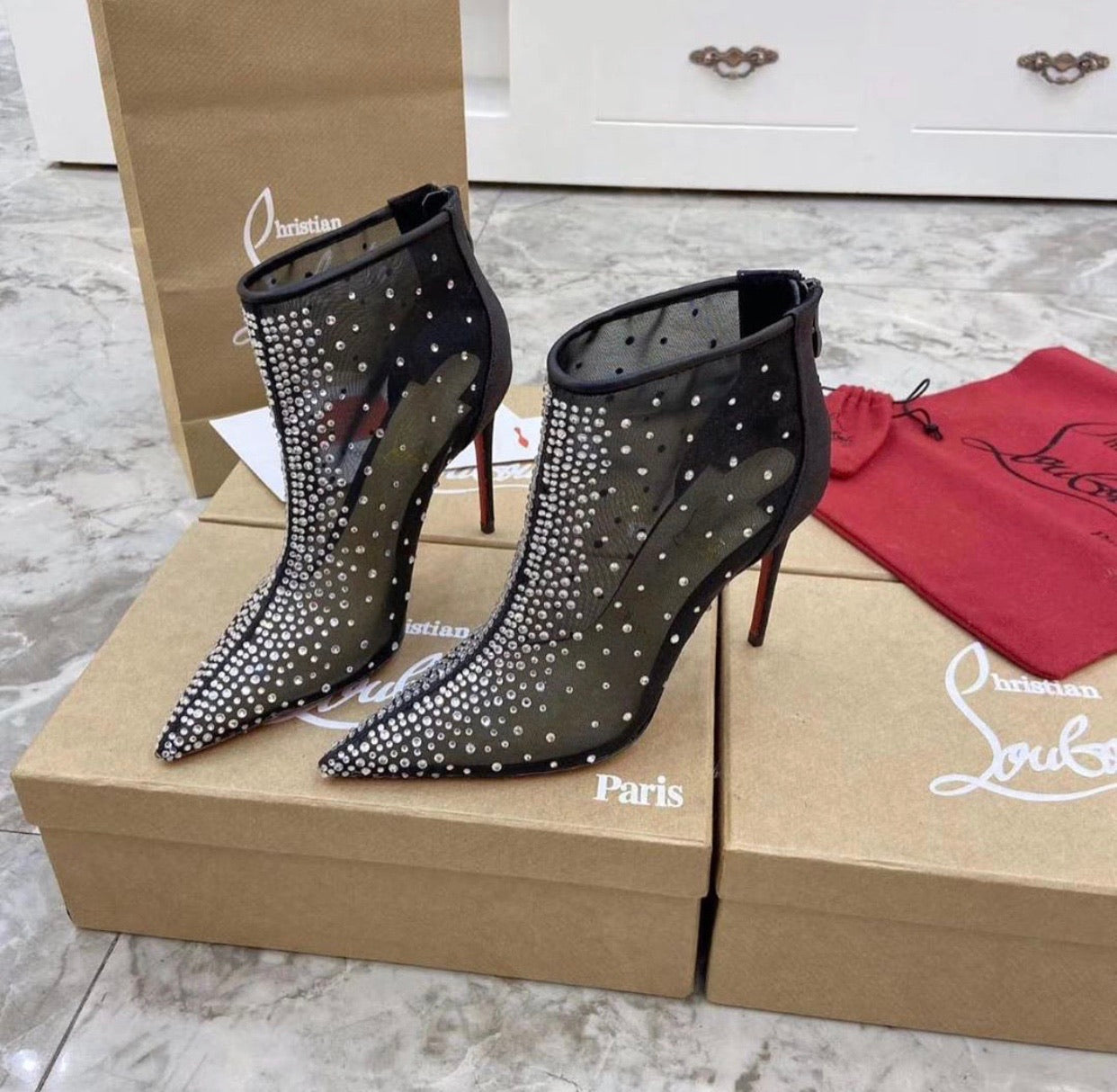 Strass Boots