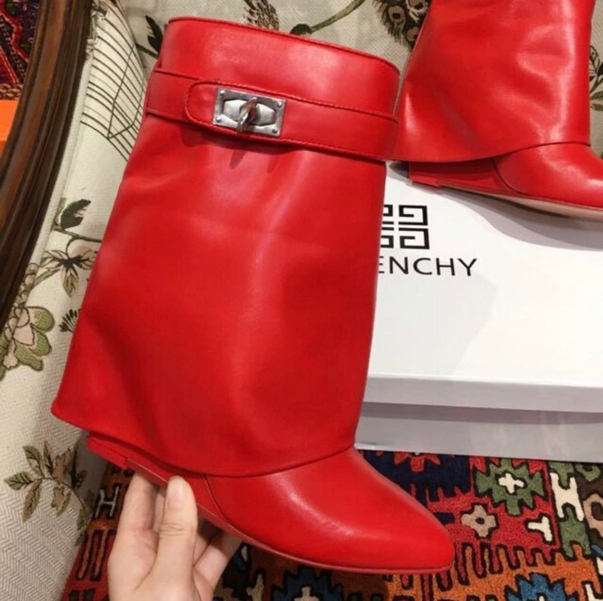 Shark Ankle Boots