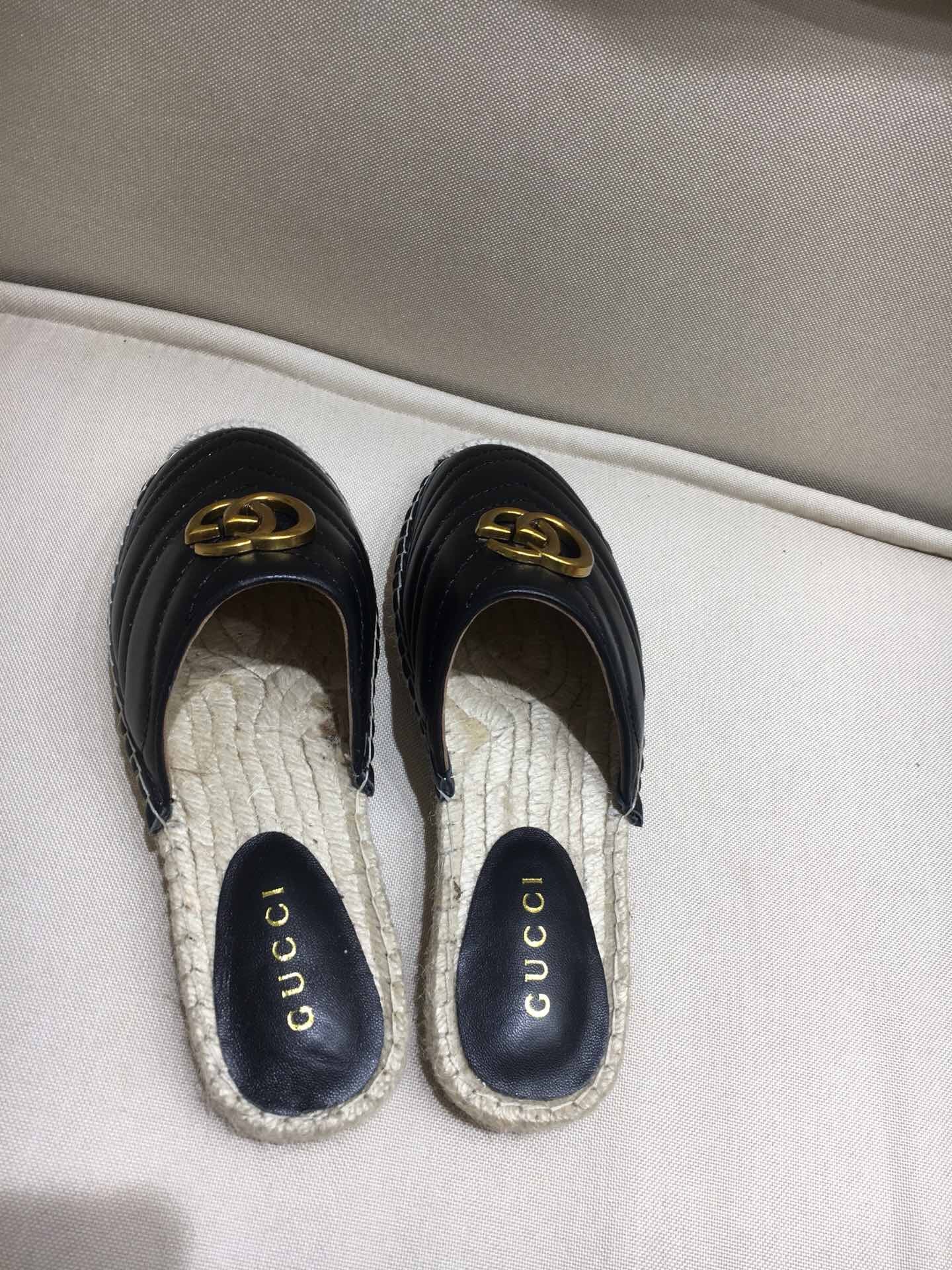 Leather Espadrilles