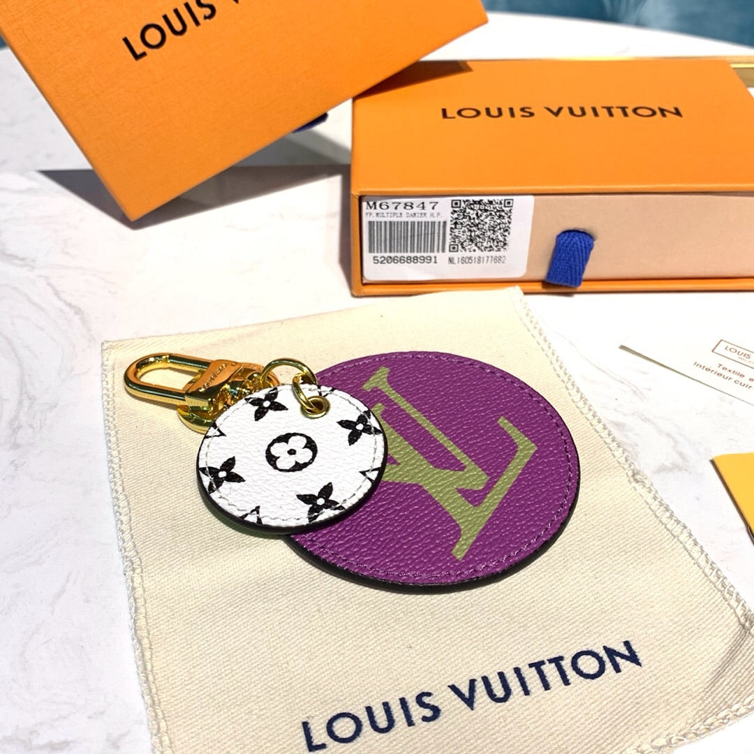 Giant Monogram Bag Charm/Keychain